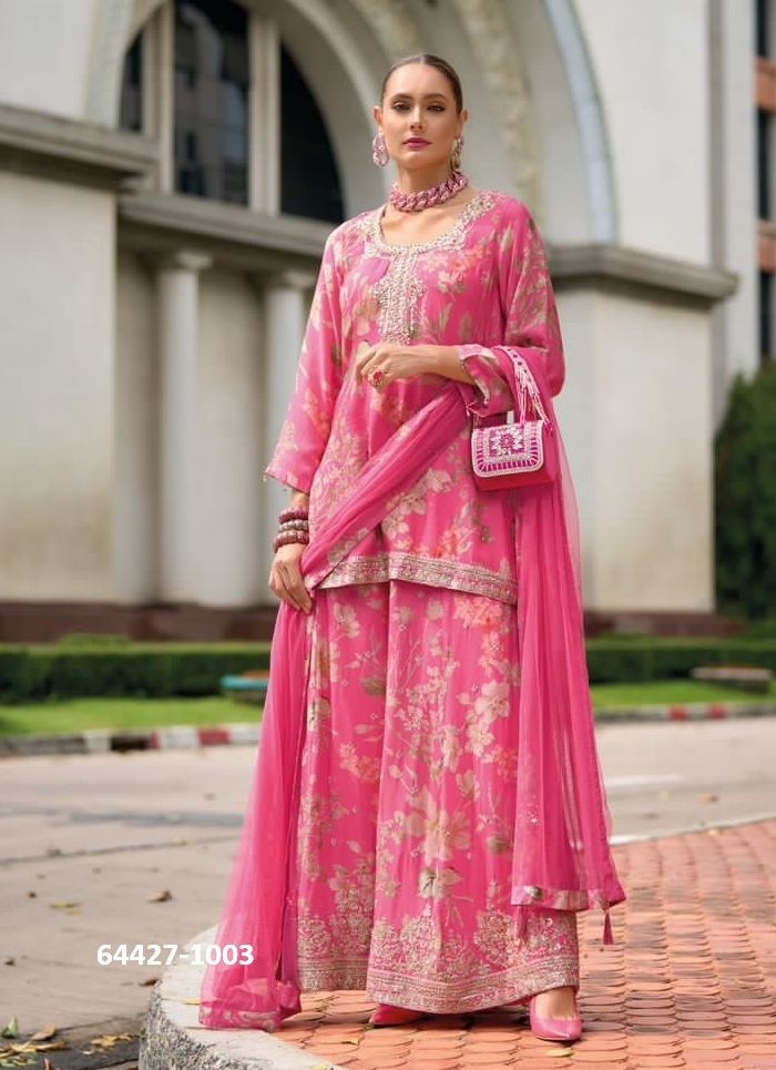 GINNI - Catalog # 64427 (Set of 4 Readymade Salwar Suits)