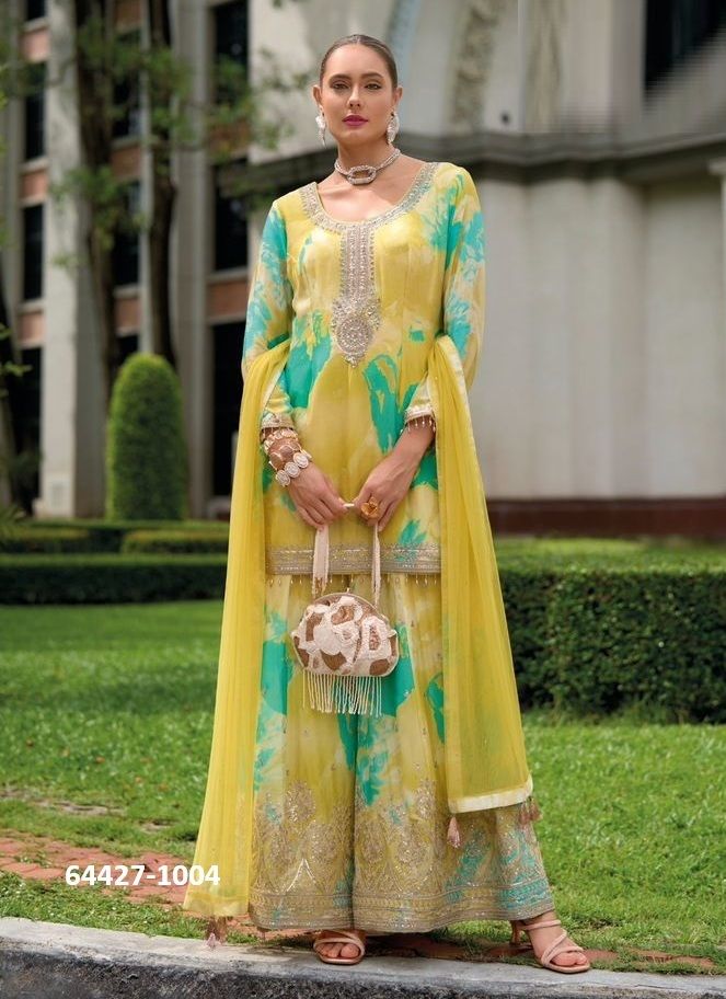 GINNI - Catalog # 64427 (Set of 4 Readymade Salwar Suits)
