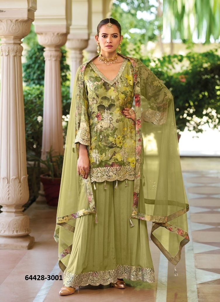 GINNI 3 - Catalog # 64428 (Set of 4 Readymade Salwar Suits) GINNI 3 - Catalog # 64428 (Set of 4 Readymade Salwar Suits)
