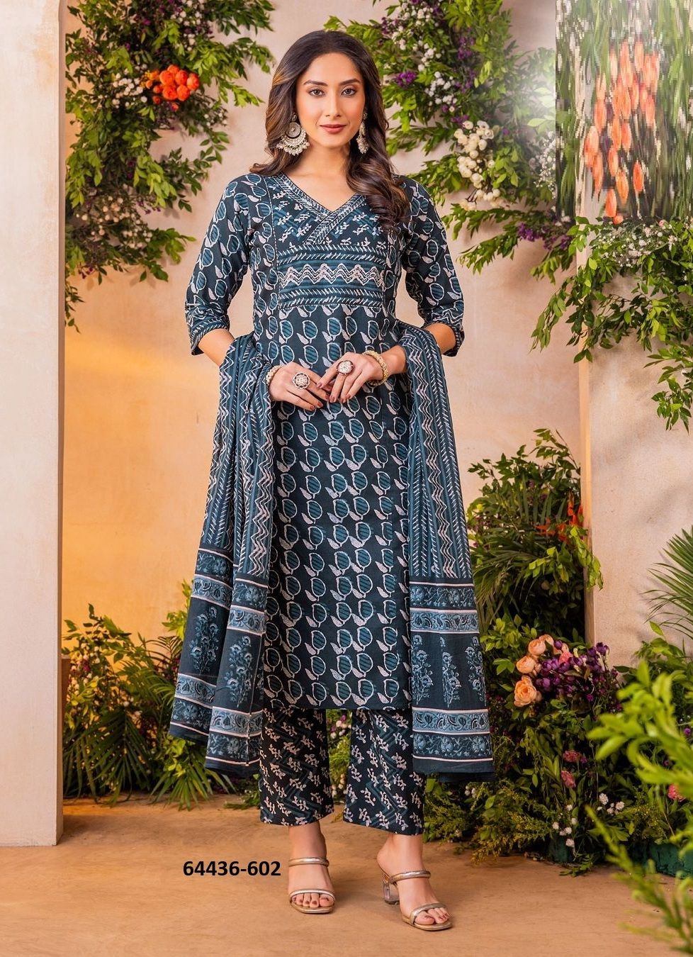 SERIES 601 - Catalog # 64436 (Set of 4 SIZE-SETS [Readymade Salwar Suits])