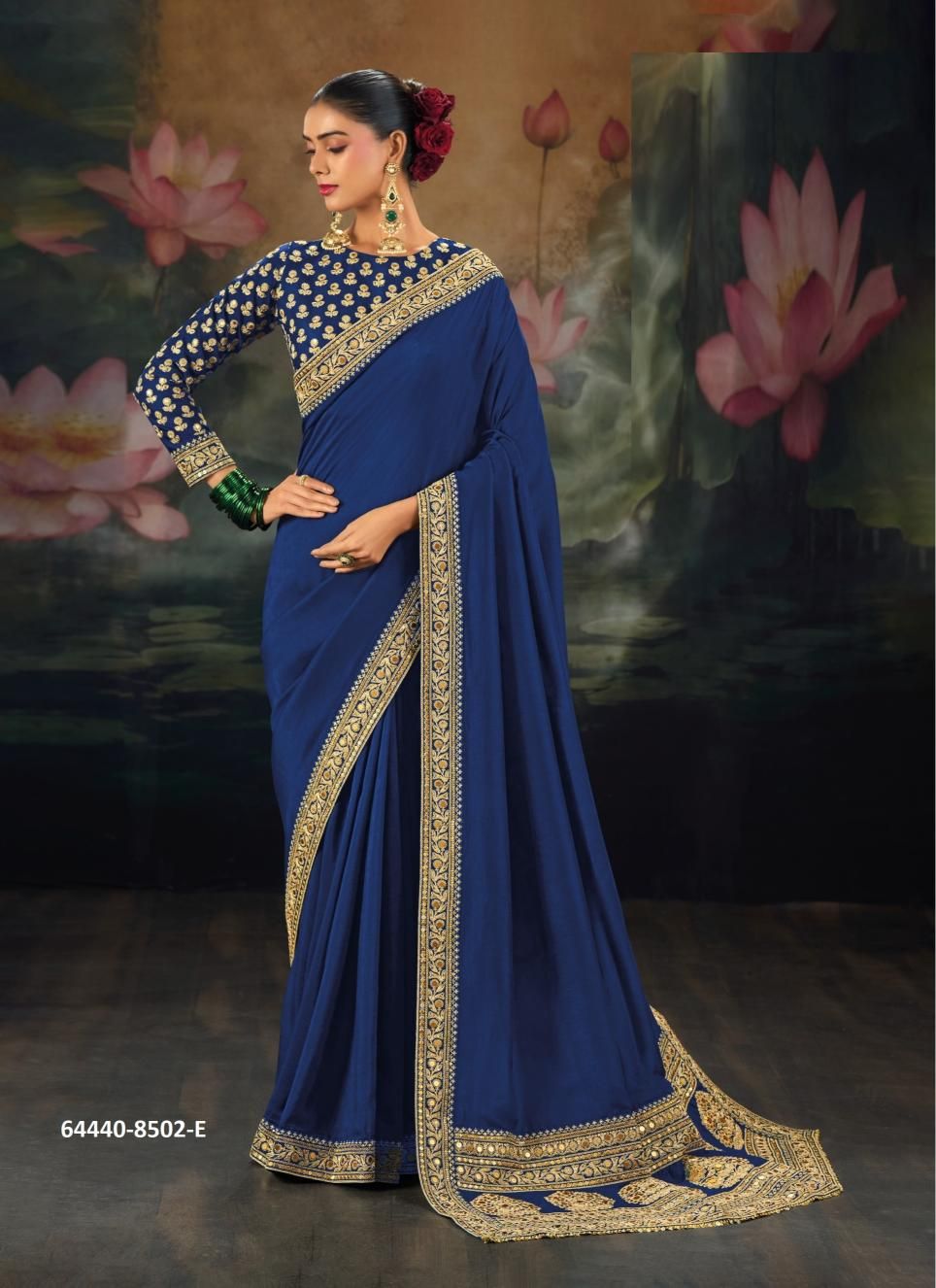 SERIES 8500 - Catalog # 64440 (Set of 16 Sarees) SERIES 8500 - Catalog # 64440 (Set of 16 Sarees)