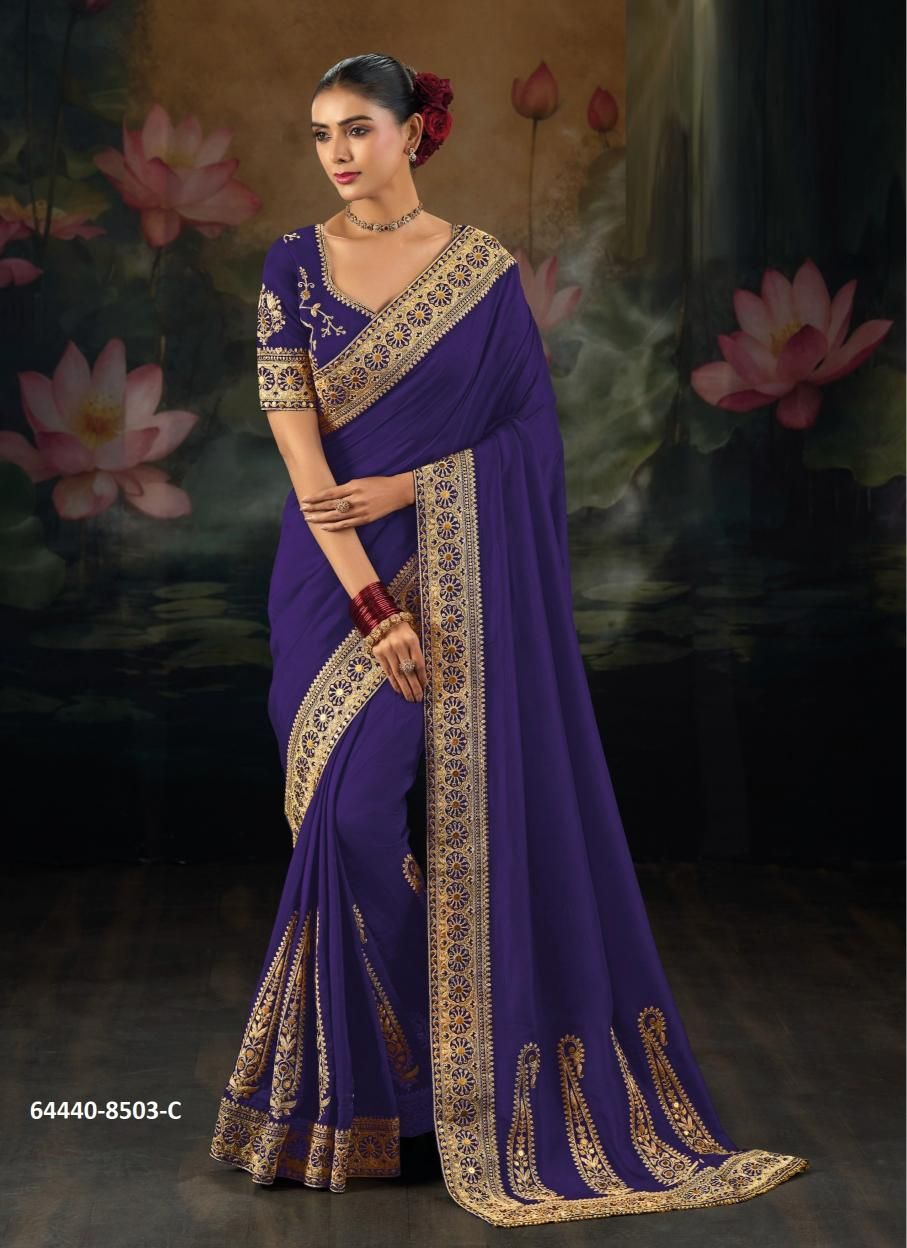 SERIES 8500 - Catalog # 64440 (Set of 16 Sarees) SERIES 8500 - Catalog # 64440 (Set of 16 Sarees)
