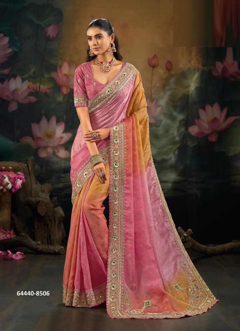 SERIES 8500 - Catalog # 64440 (Set of 16 Sarees) SERIES 8500 - Catalog # 64440 (Set of 16 Sarees)