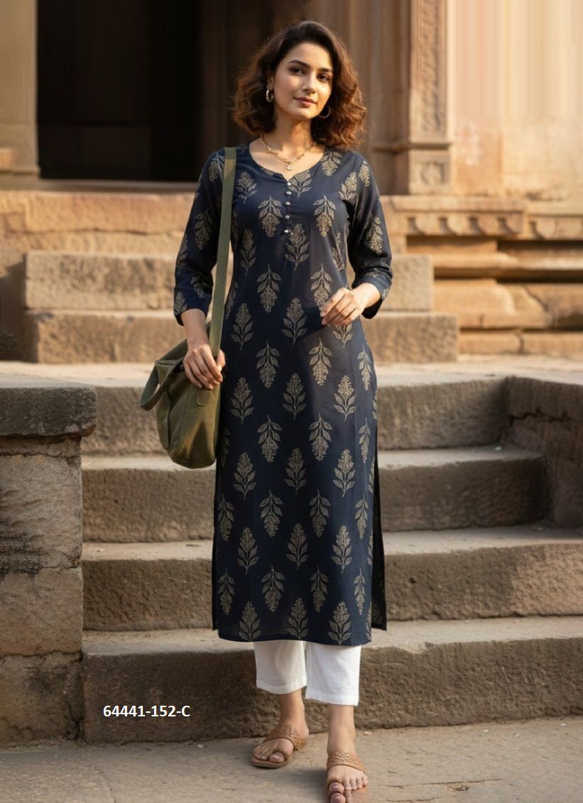 AARVIKA - Catalog # 64441 (Set of 6 Readymade Women's Kurtis / Tops) AARVIKA - Catalog # 64441 (Set of 6 Readymade Women's Kurtis / Tops)