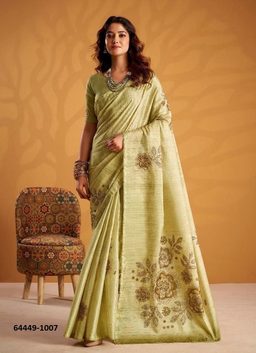 KASHEEDA SILK - Catalog # 64449 (Set of 8 Sarees) KASHEEDA SILK - Catalog # 64449 (Set of 8 Sarees)