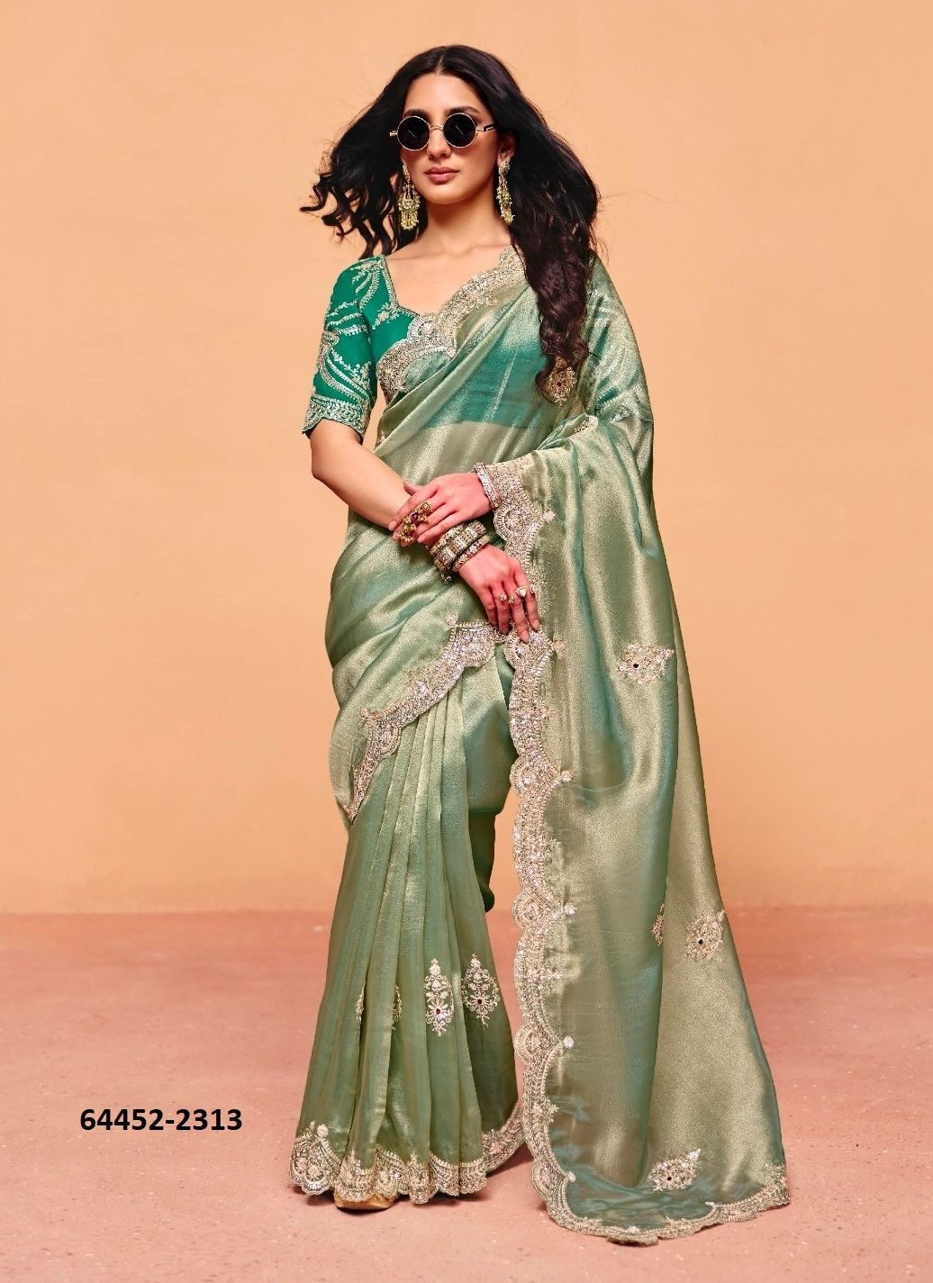 MOHEY - Catalog # 64452 (Set of 11 Sarees) MOHEY - Catalog # 64452 (Set of 11 Sarees)
