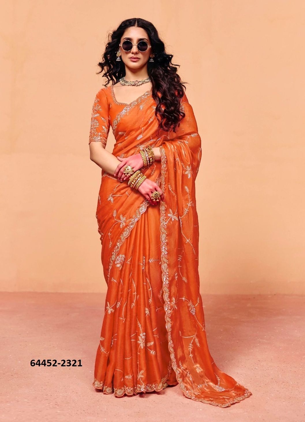MOHEY - Catalog # 64452 (Set of 11 Sarees) MOHEY - Catalog # 64452 (Set of 11 Sarees)