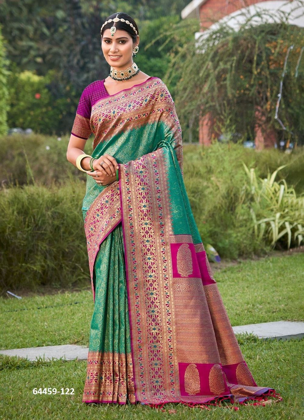 GAURI 2 - Catalog # 64459 (Set of 3 Sarees) GAURI 2 - Catalog # 64459 (Set of 3 Sarees)