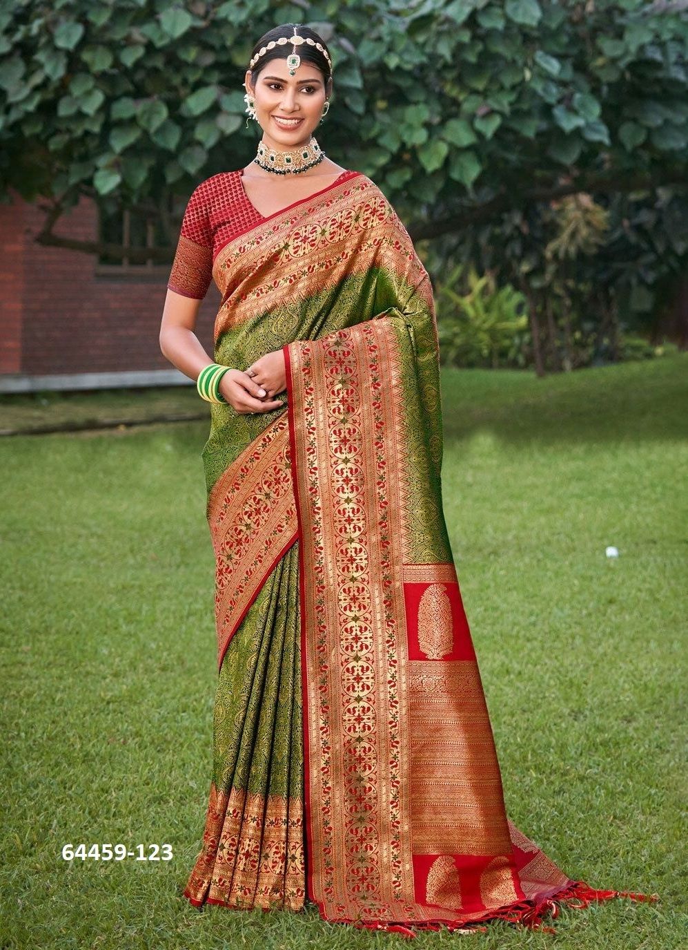 GAURI 2 - Catalog # 64459 (Set of 3 Sarees) GAURI 2 - Catalog # 64459 (Set of 3 Sarees)