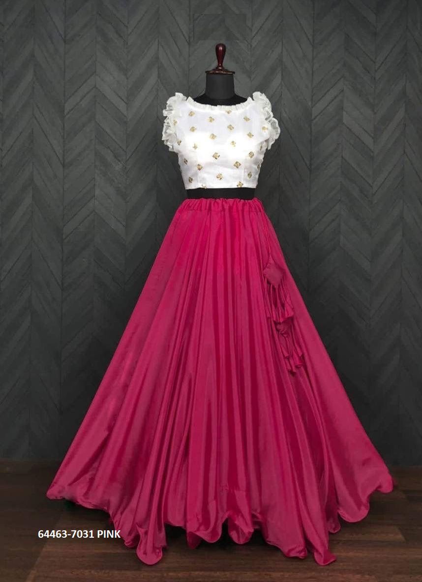 SERIES 7031 - Catalog # 64463 (Set of 2 Readymade Lehengas) SERIES 7031 - Catalog # 64463 (Set of 2 Readymade Lehengas)