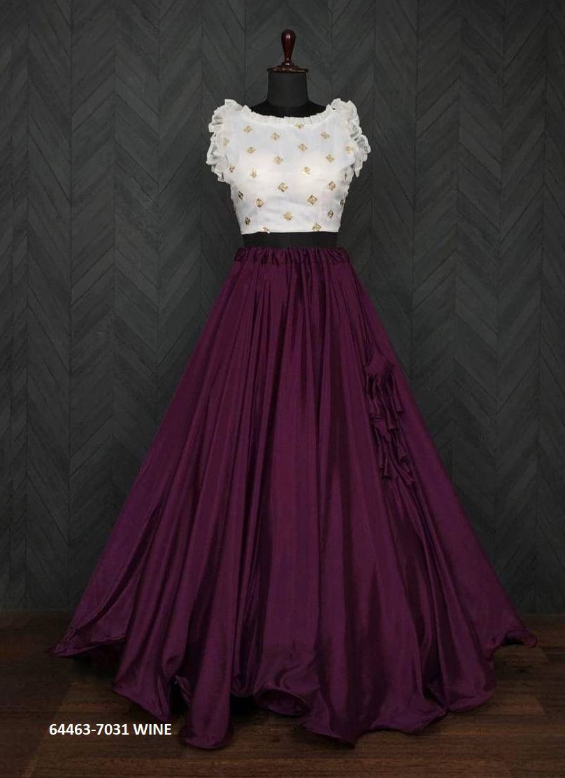SERIES 7031 - Catalog # 64463 (Set of 2 Readymade Lehengas) SERIES 7031 - Catalog # 64463 (Set of 2 Readymade Lehengas)
