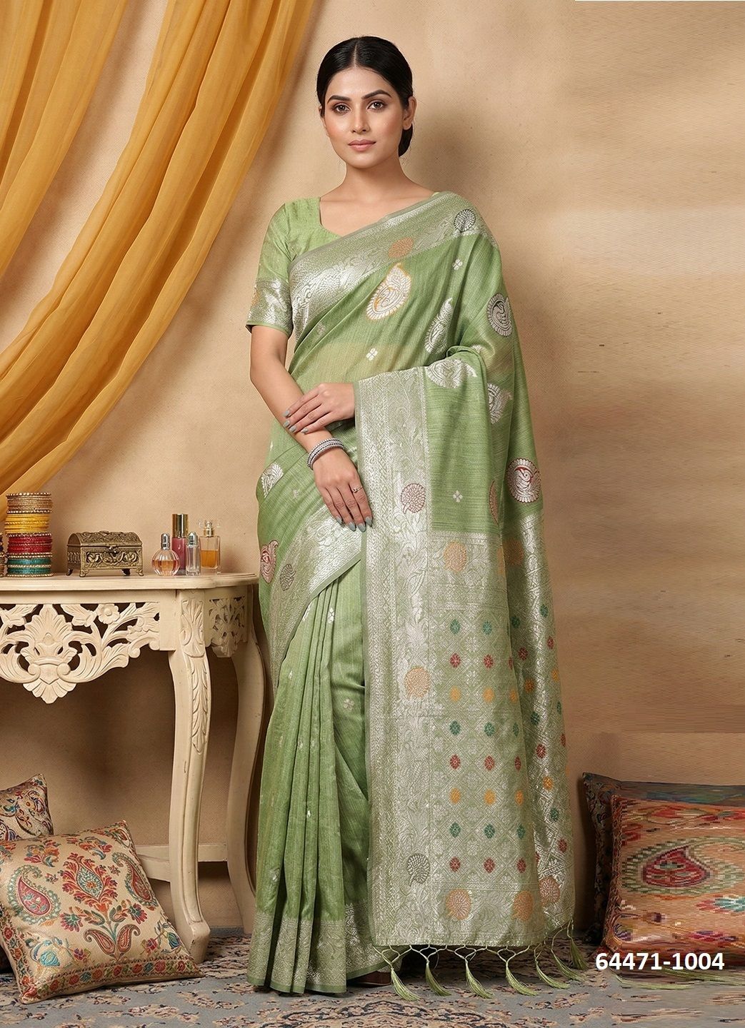 RIWAAZ - Catalog # 64471 (Set of 6 Sarees)