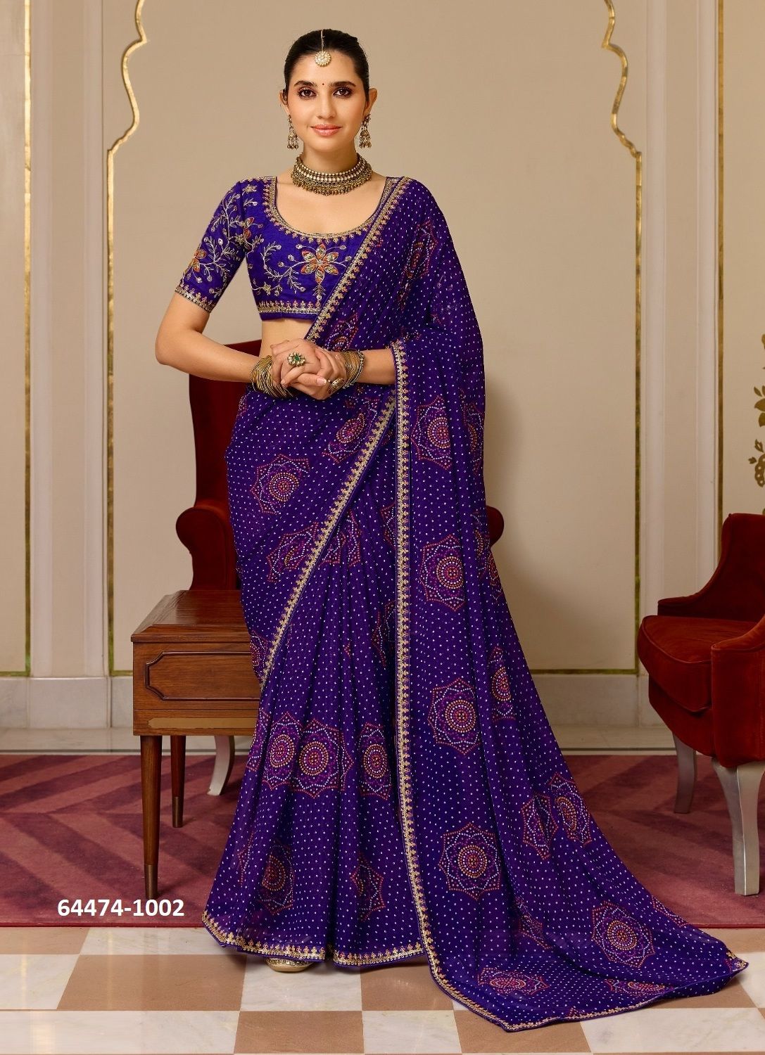 DEVI 2 - Catalog # 64474 (Set of 10 Sarees) DEVI 2 - Catalog # 64474 (Set of 10 Sarees)