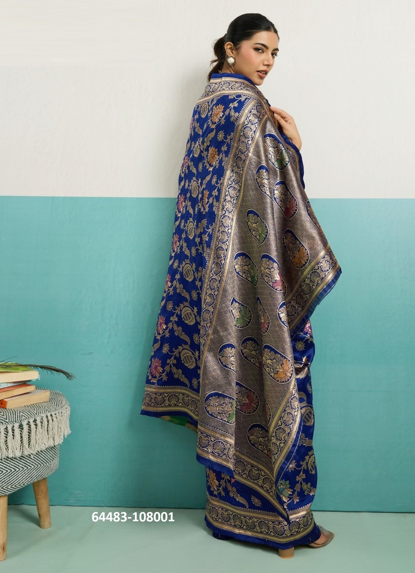 VANTASA - Catalog # 64483 (Set of 6 Sarees) VANTASA - Catalog # 64483 (Set of 6 Sarees)
