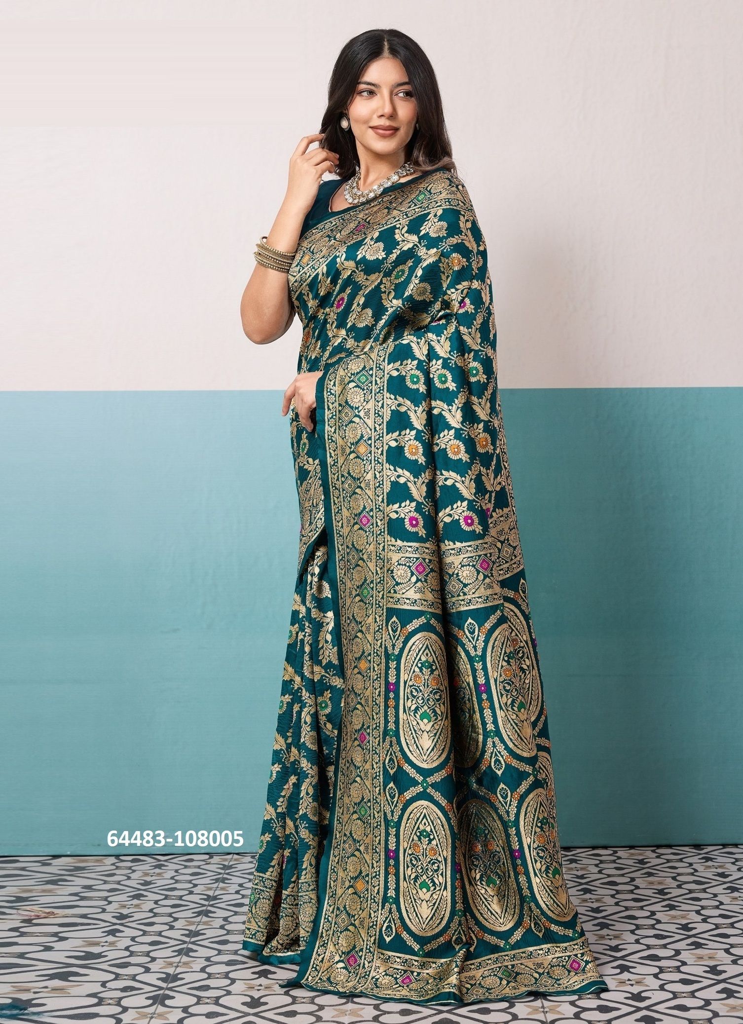VANTASA - Catalog # 64483 (Set of 6 Sarees) VANTASA - Catalog # 64483 (Set of 6 Sarees)