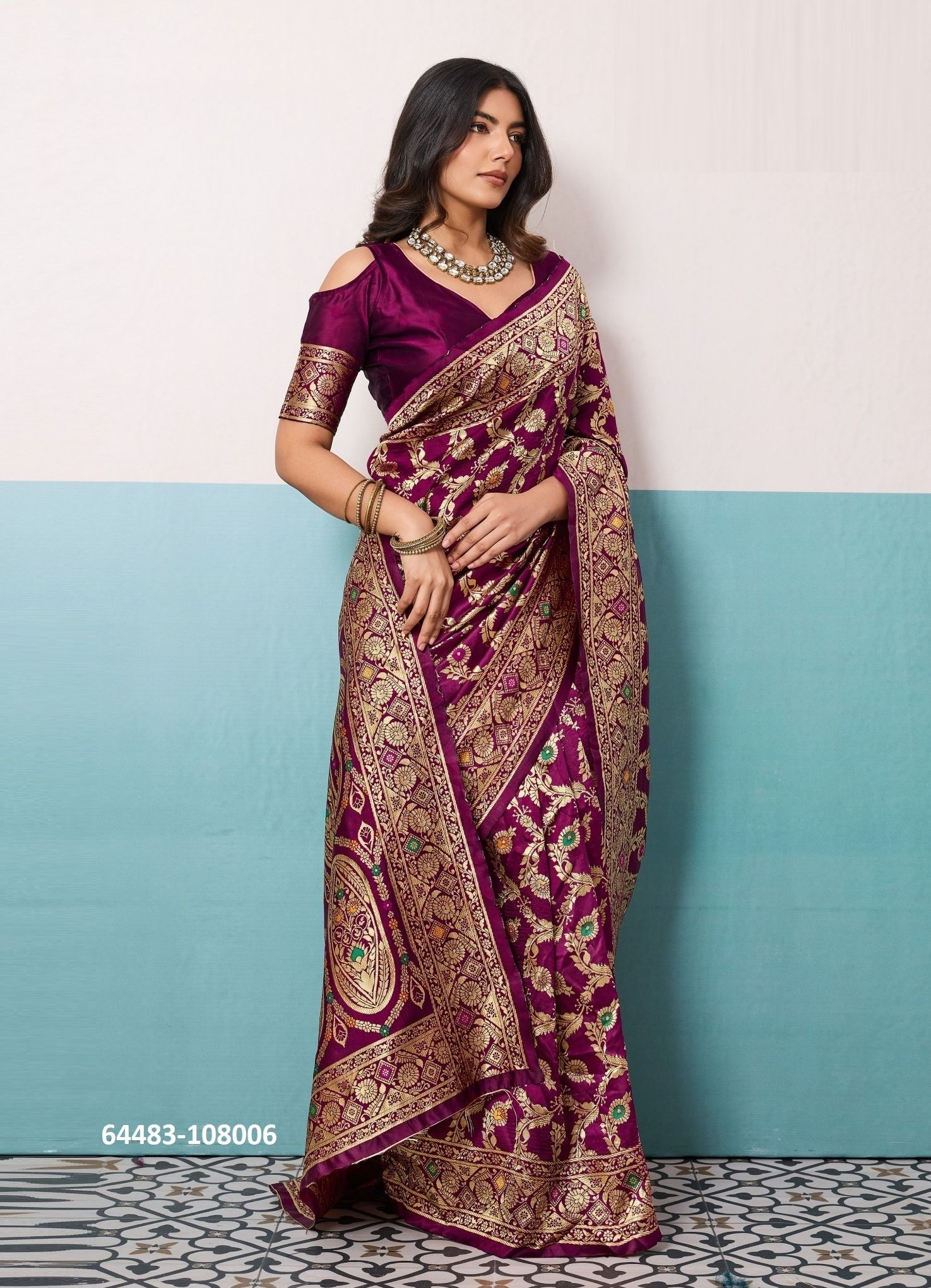 VANTASA - Catalog # 64483 (Set of 6 Sarees) VANTASA - Catalog # 64483 (Set of 6 Sarees)