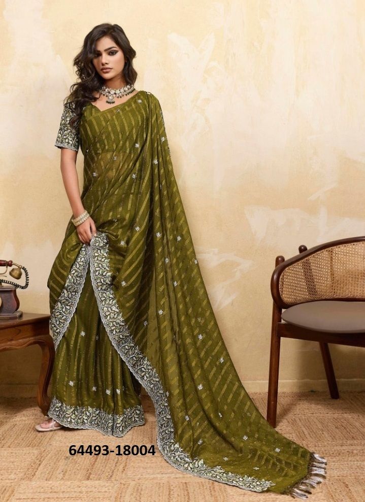 ONEMER - Catalog # 64493 (Set of 6 Sarees) ONEMER - Catalog # 64493 (Set of 6 Sarees)