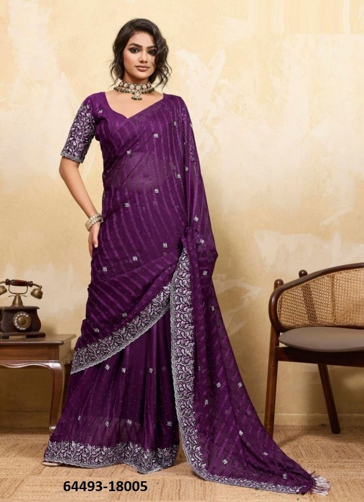 ONEMER - Catalog # 64493 (Set of 6 Sarees) ONEMER - Catalog # 64493 (Set of 6 Sarees)