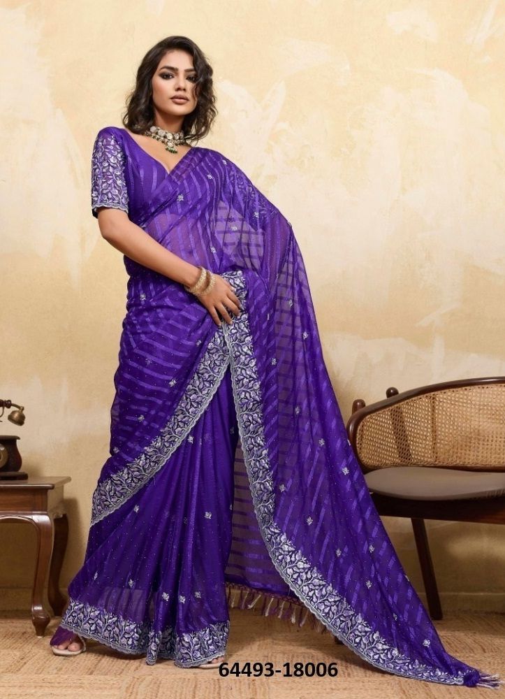 ONEMER - Catalog # 64493 (Set of 6 Sarees) ONEMER - Catalog # 64493 (Set of 6 Sarees)