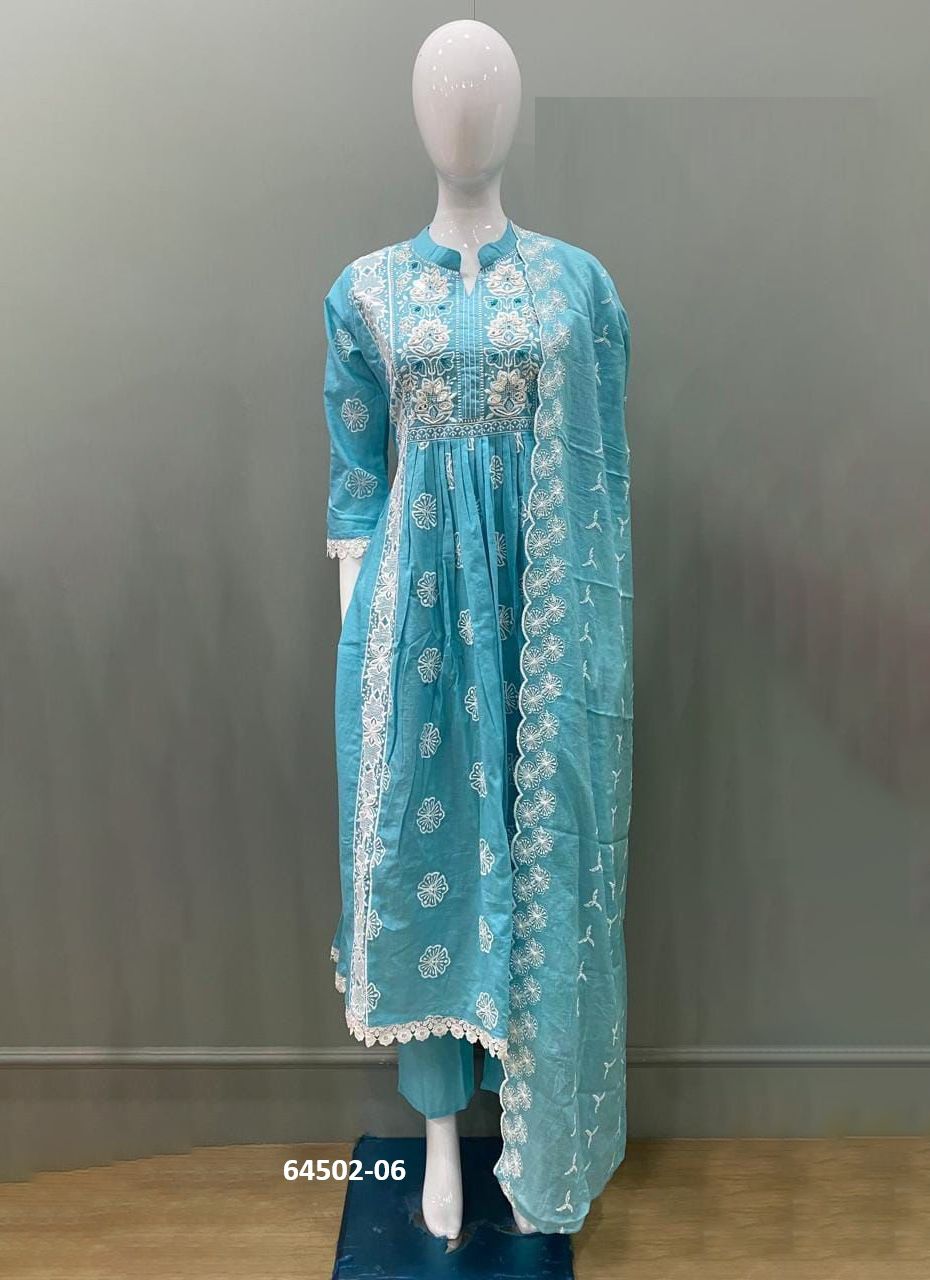 IRA - Catalog # 64502 (Set of 4 SIZE-SETS [Readymade Salwar Suits])