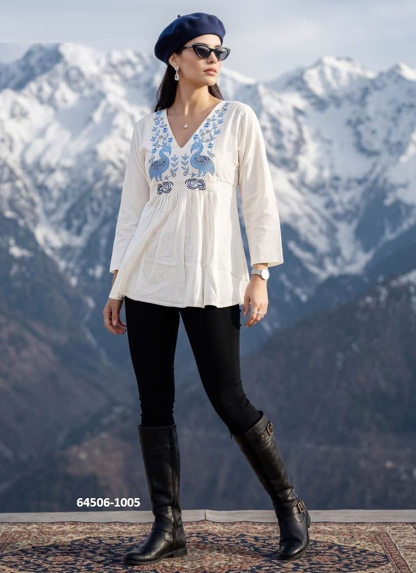 PULPY 16 - Catalog # 64506 (Set of 6 Readymade Women's Kurtis / Tops) PULPY 16 - Catalog # 64506 (Set of 6 Readymade Women's Kurtis / Tops)