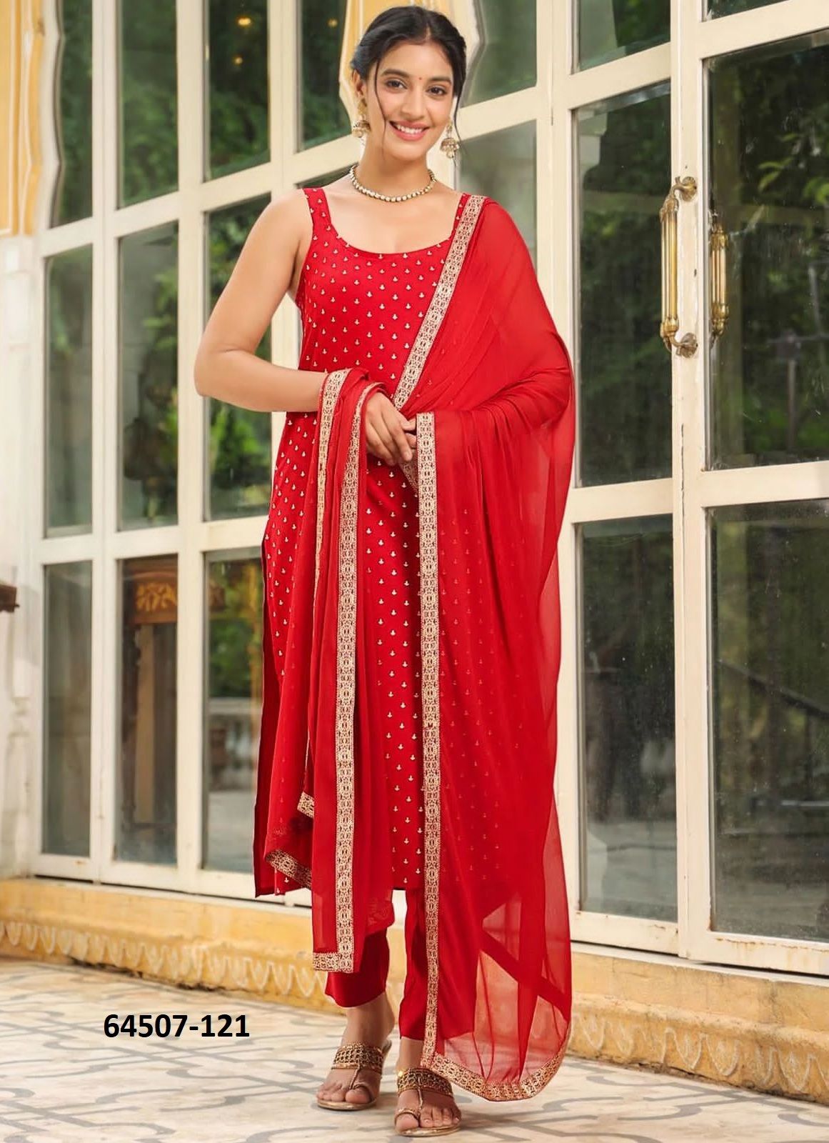 SERIES 1041 - Catalog # 64507 (Set of 4 Readymade Salwar Suits) SERIES 1041 - Catalog # 64507 (Set of 4 Readymade Salwar Suits)