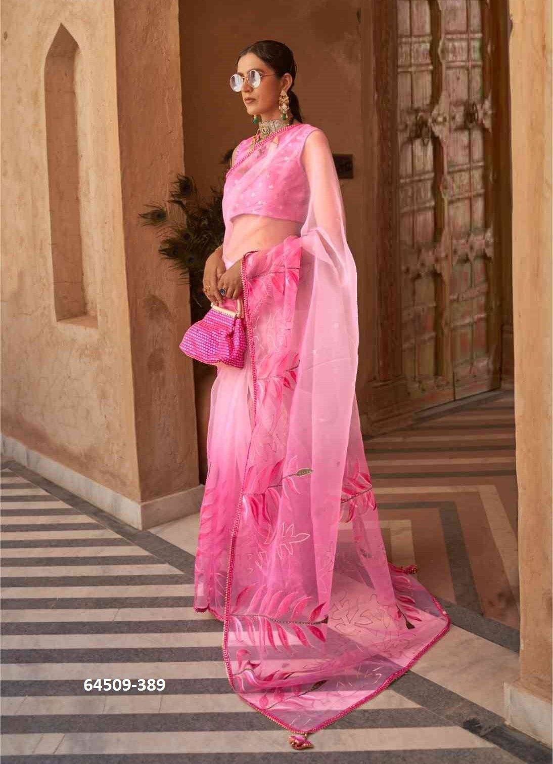 CANVAS - Catalog # 64509 (Set of 8 Sarees) CANVAS - Catalog # 64509 (Set of 8 Sarees)