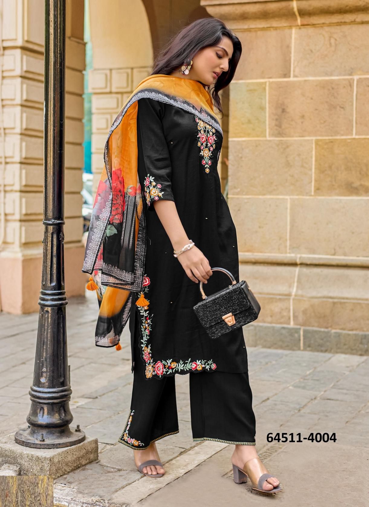 VAARI - Catalog # 64511 (Set of 4 Readymade Salwar Suits) VAARI - Catalog # 64511 (Set of 4 Readymade Salwar Suits)