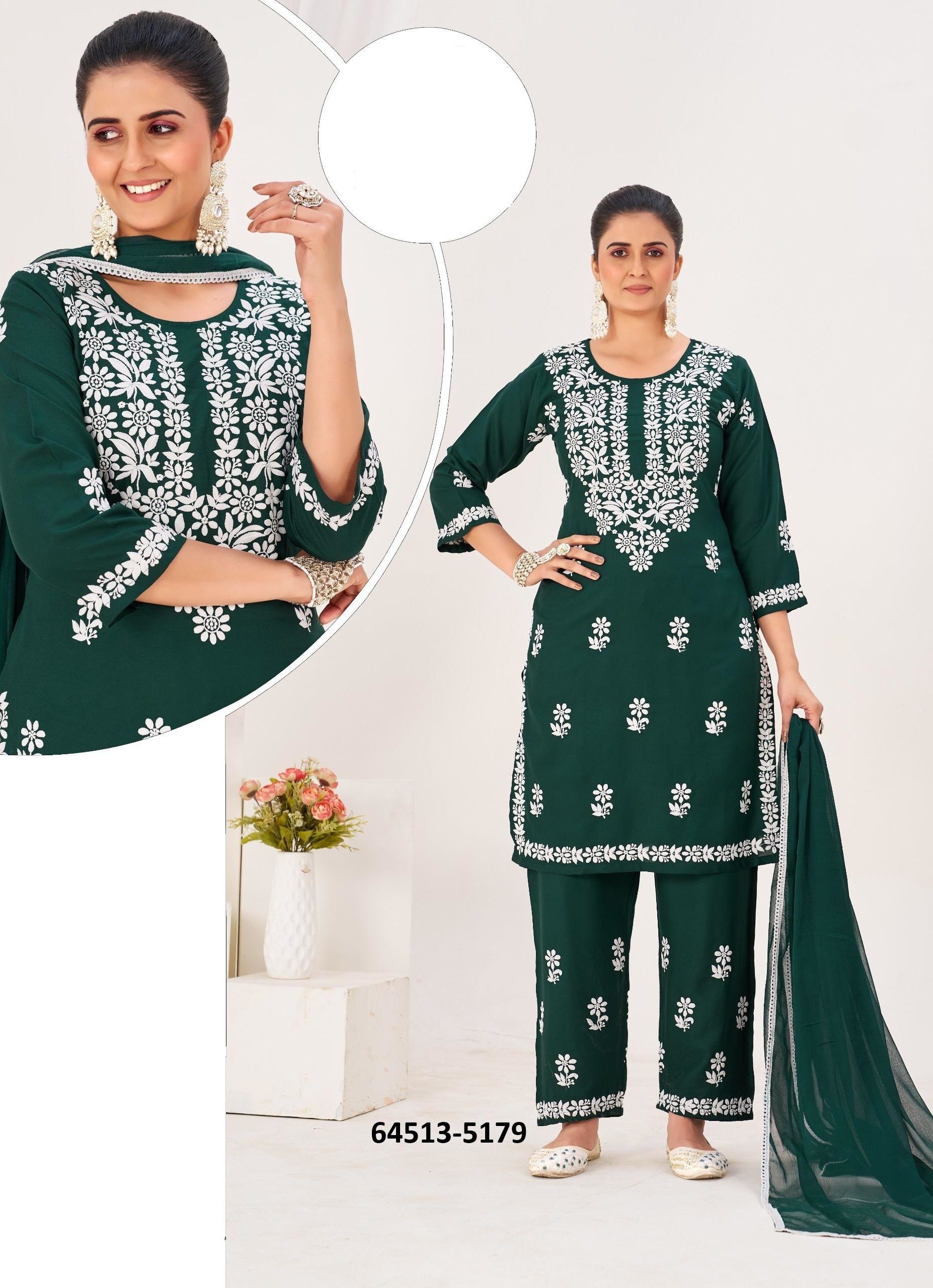 ELIZABETH 5 - Catalog # 64513 (Set of 4 Readymade Salwar Suits) ELIZABETH 5 - Catalog # 64513 (Set of 4 Readymade Salwar Suits)