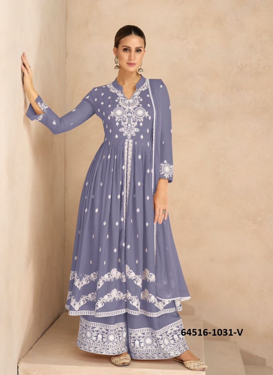 LAKHNAVI 6 GOLD - Catalog # 64516 (Set of 5 Readymade Salwar Suits) LAKHNAVI 6 GOLD - Catalog # 64516 (Set of 5 Readymade Salwar Suits)