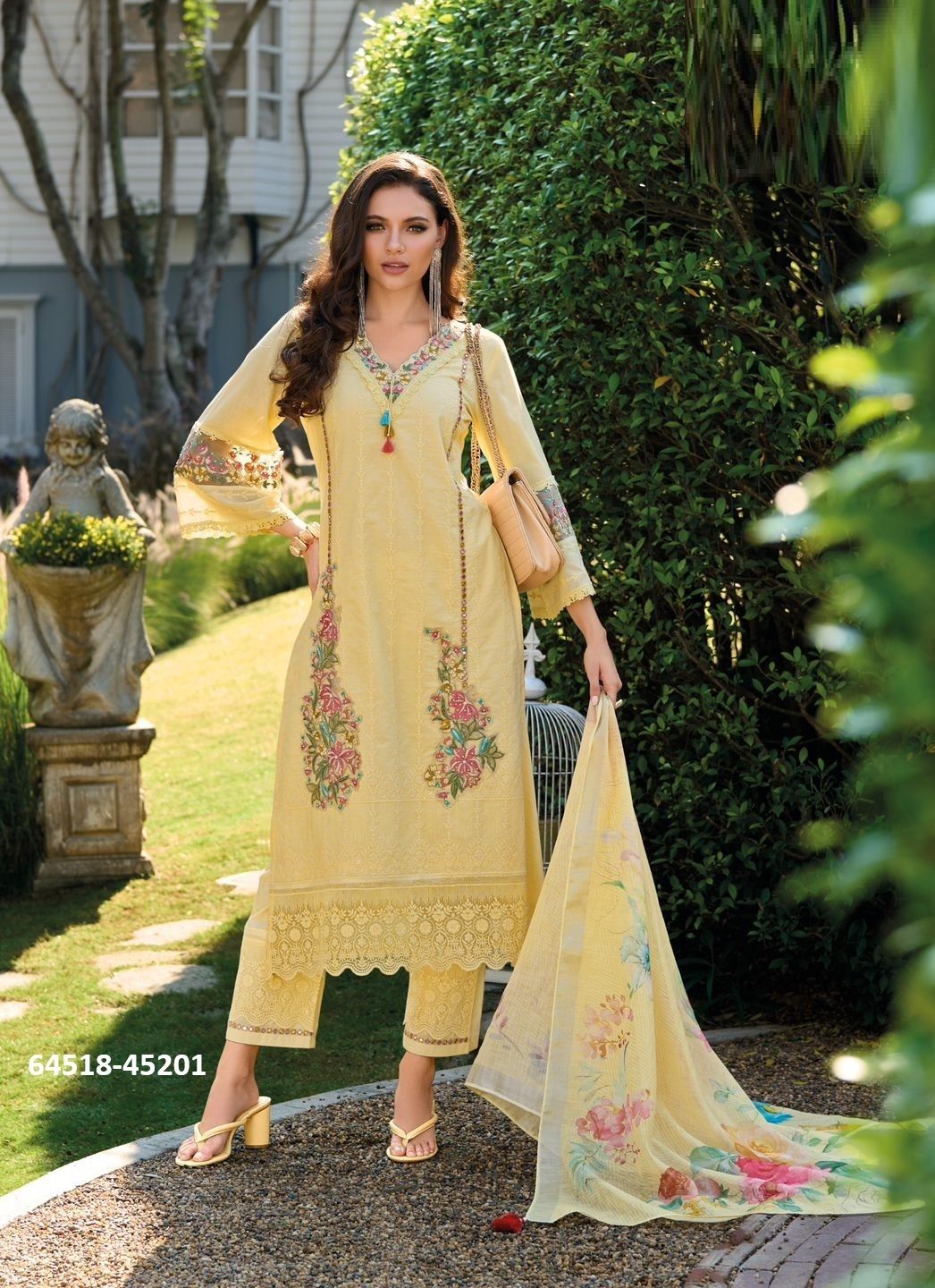 SUFFY 2 - Catalog # 64518 (Set of 4 Readymade Salwar Suits) SUFFY 2 - Catalog # 64518 (Set of 4 Readymade Salwar Suits)