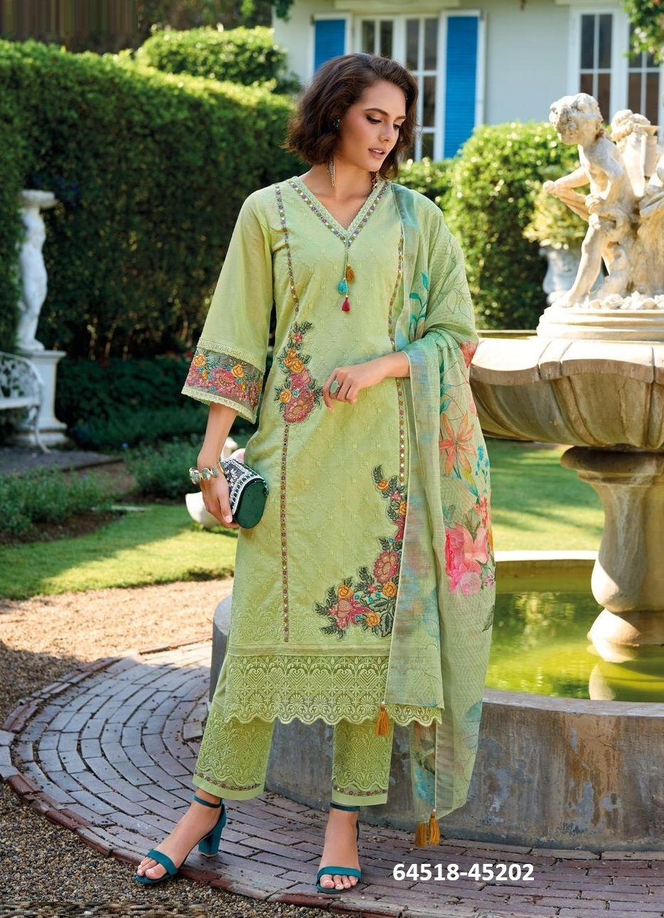 SUFFY 2 - Catalog # 64518 (Set of 4 Readymade Salwar Suits) SUFFY 2 - Catalog # 64518 (Set of 4 Readymade Salwar Suits)