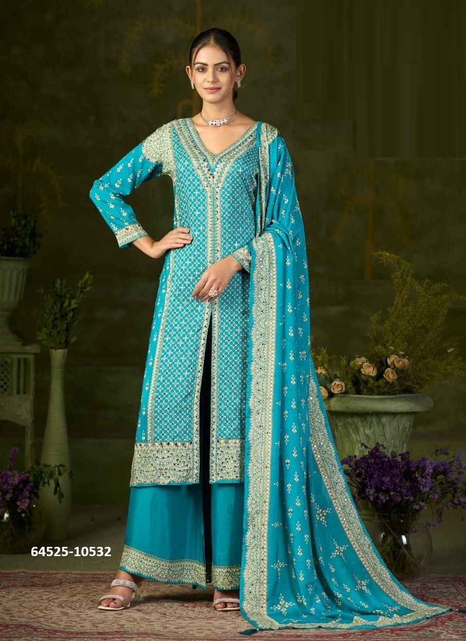 AAEESHA - Catalog # 64525 (Set of 4 Readymade Salwar Suits) AAEESHA - Catalog # 64525 (Set of 4 Readymade Salwar Suits)
