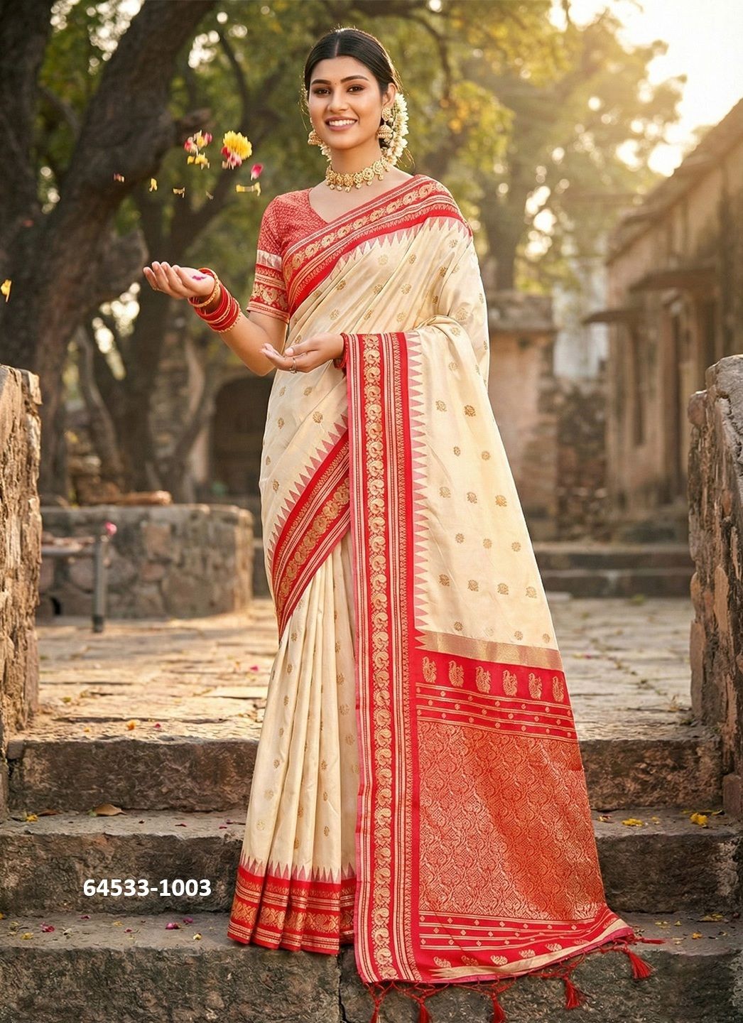 KANCHIVARAM - Catalog # 64533 (Set of 6 Sarees) KANCHIVARAM - Catalog # 64533 (Set of 6 Sarees)