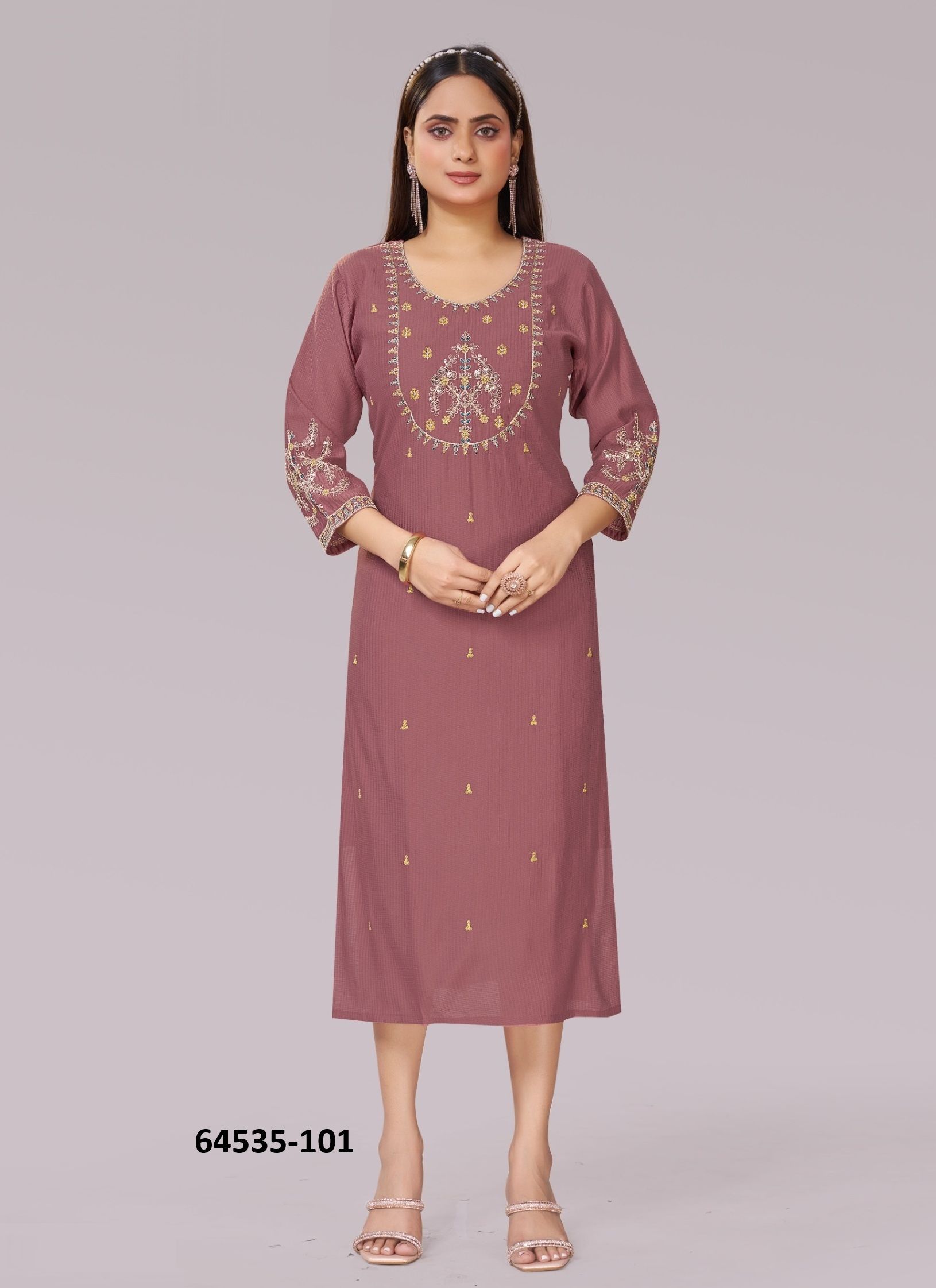 KIARA - Catalog # 64535 (Set of 6 Readymade Women's Kurtis / Tops) KIARA - Catalog # 64535 (Set of 6 Readymade Women's Kurtis / Tops)