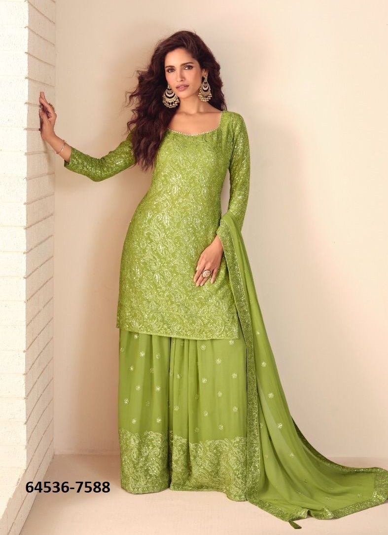 ZIANA - Catalog # 64536 (Set of 2 Readymade Salwar Suits)