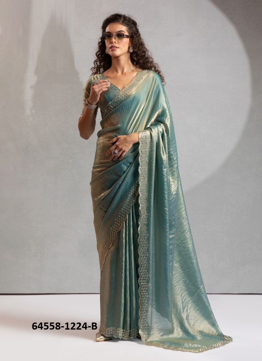 SERIES 1224 - Catalog # 64558 (Set of 7 Sarees) SERIES 1224 - Catalog # 64558 (Set of 7 Sarees)