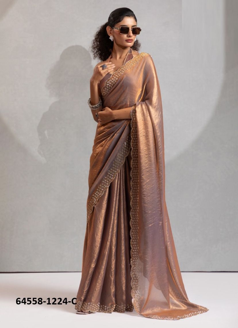 SERIES 1224 - Catalog # 64558 (Set of 7 Sarees) SERIES 1224 - Catalog # 64558 (Set of 7 Sarees)