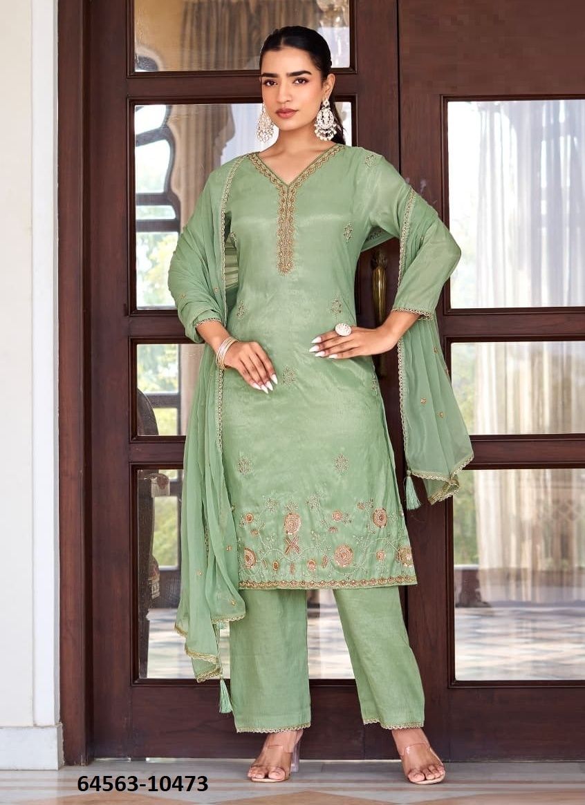 RANGREZA - Catalog # 64563 (Set of 4 Readymade Salwar Suits)