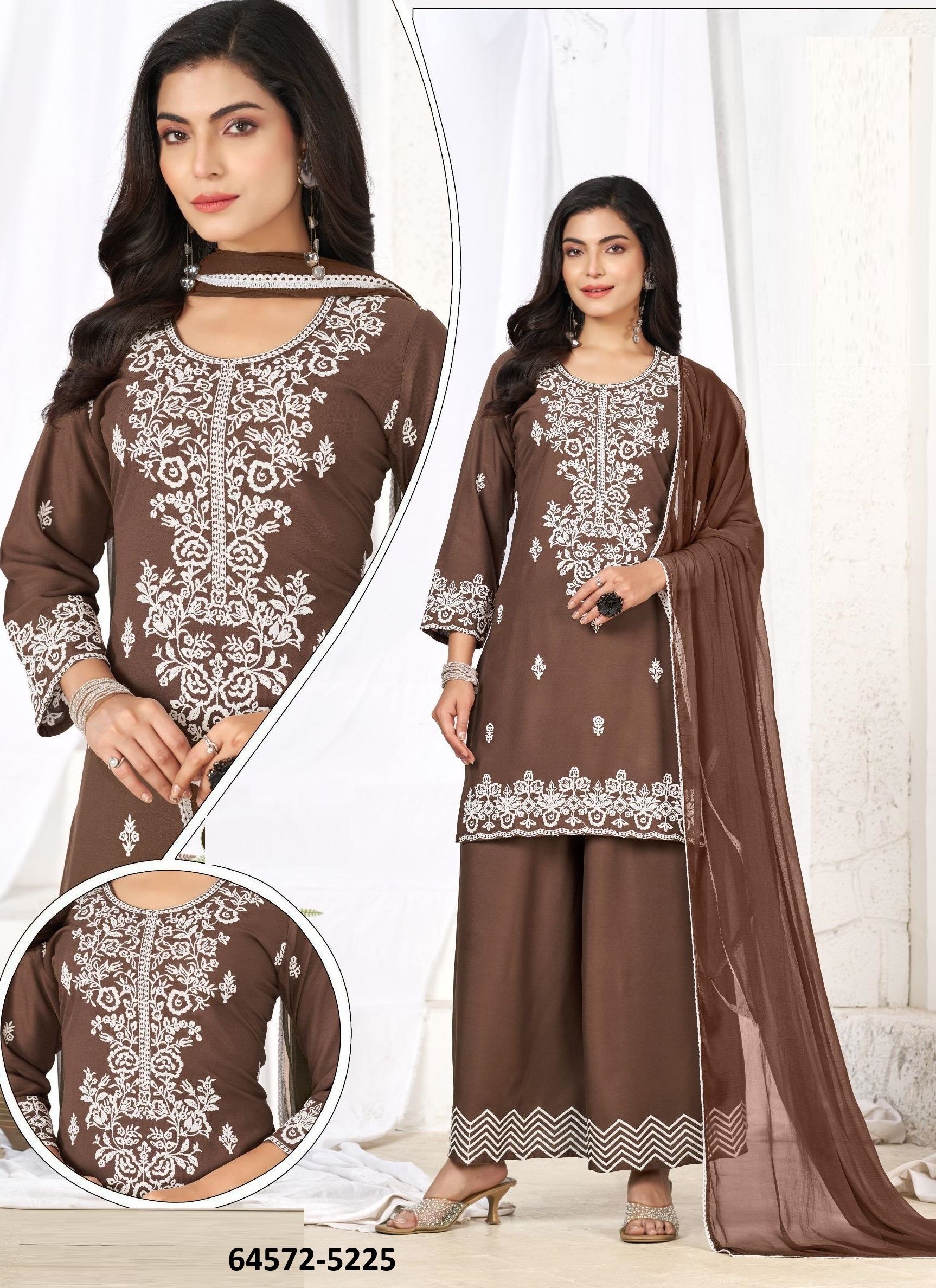 SHIFA - Catalog # 64572 (Set of 4 Readymade Salwar Suits) SHIFA - Catalog # 64572 (Set of 4 Readymade Salwar Suits)