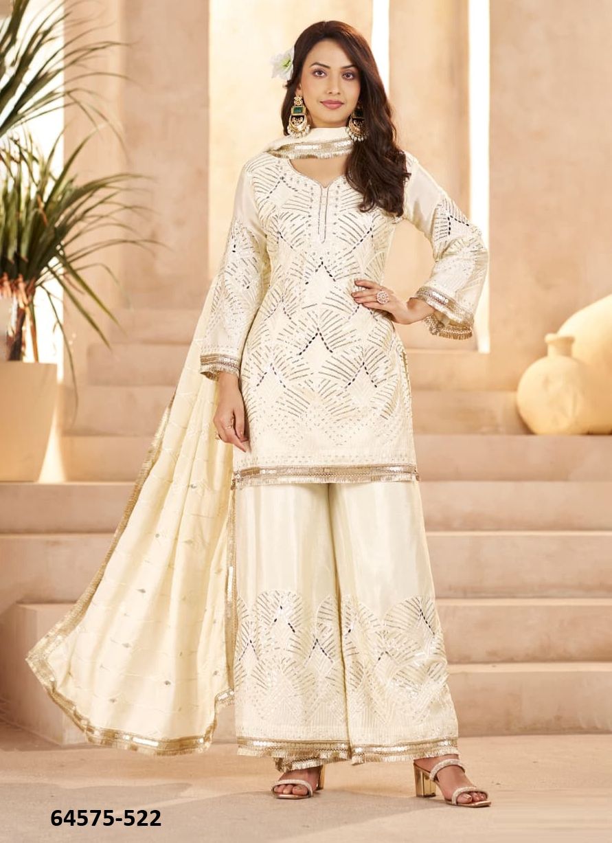 HESSA - Catalog # 64575 (Set of 5 Readymade Salwar Suits) HESSA - Catalog # 64575 (Set of 5 Readymade Salwar Suits)