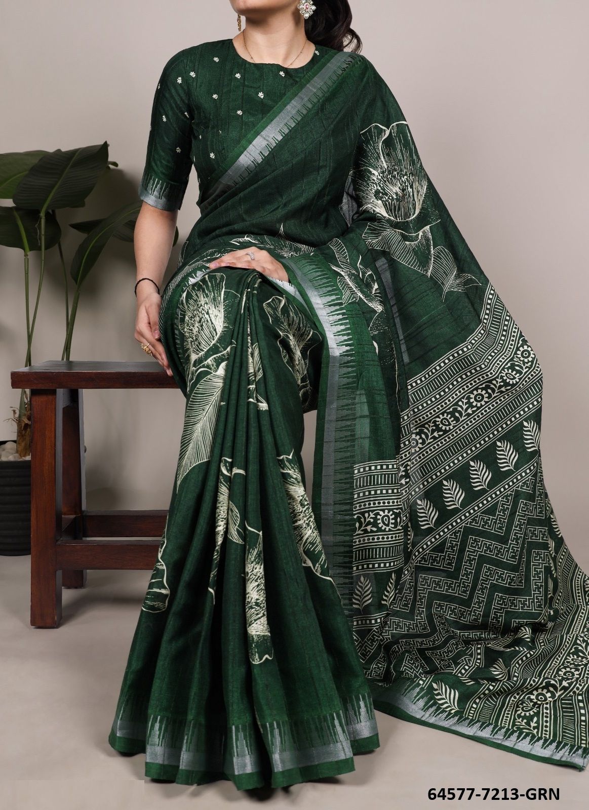 SERIES 7213 - Catalog # 64577 (Set of 6 Sarees)