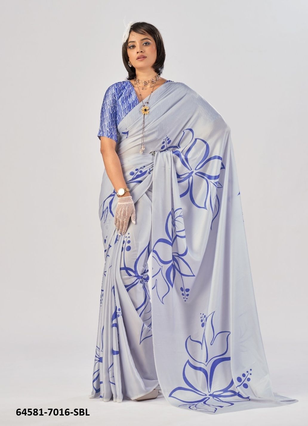 KALKI 7016 - Catalog # 64581 (Set of 6 Sarees) KALKI 7016 - Catalog # 64581 (Set of 6 Sarees)