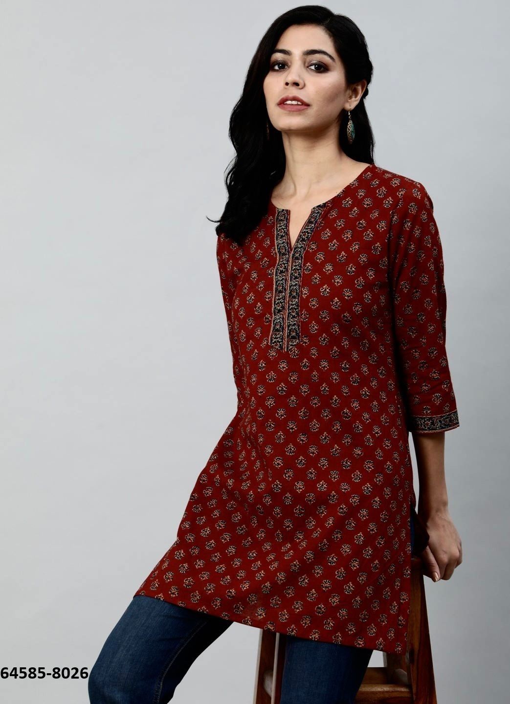 BLUSH 2 - Catalog # 64585 (Set of 9 Readymade Women's Kurtis / Tops) BLUSH 2 - Catalog # 64585 (Set of 9 Readymade Women's Kurtis / Tops)