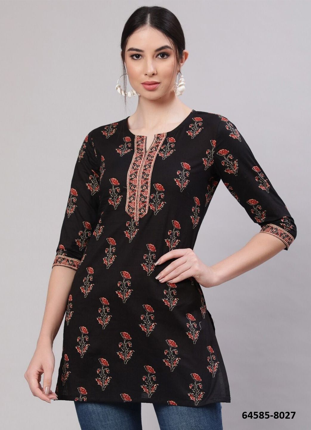 BLUSH 2 - Catalog # 64585 (Set of 9 Readymade Women's Kurtis / Tops) BLUSH 2 - Catalog # 64585 (Set of 9 Readymade Women's Kurtis / Tops)