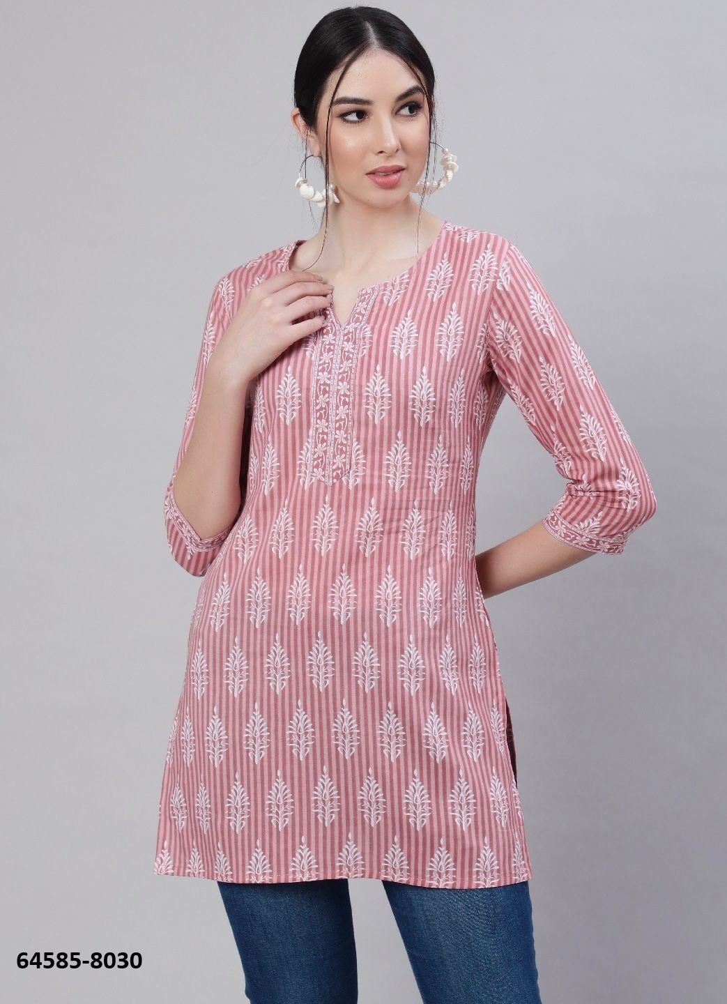 BLUSH 2 - Catalog # 64585 (Set of 9 Readymade Women's Kurtis / Tops) BLUSH 2 - Catalog # 64585 (Set of 9 Readymade Women's Kurtis / Tops)