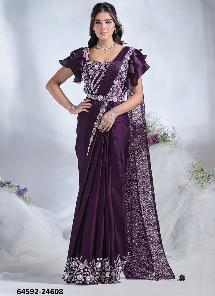 AURA 24600 - Catalog # 64592 (Set of 11 Sarees)