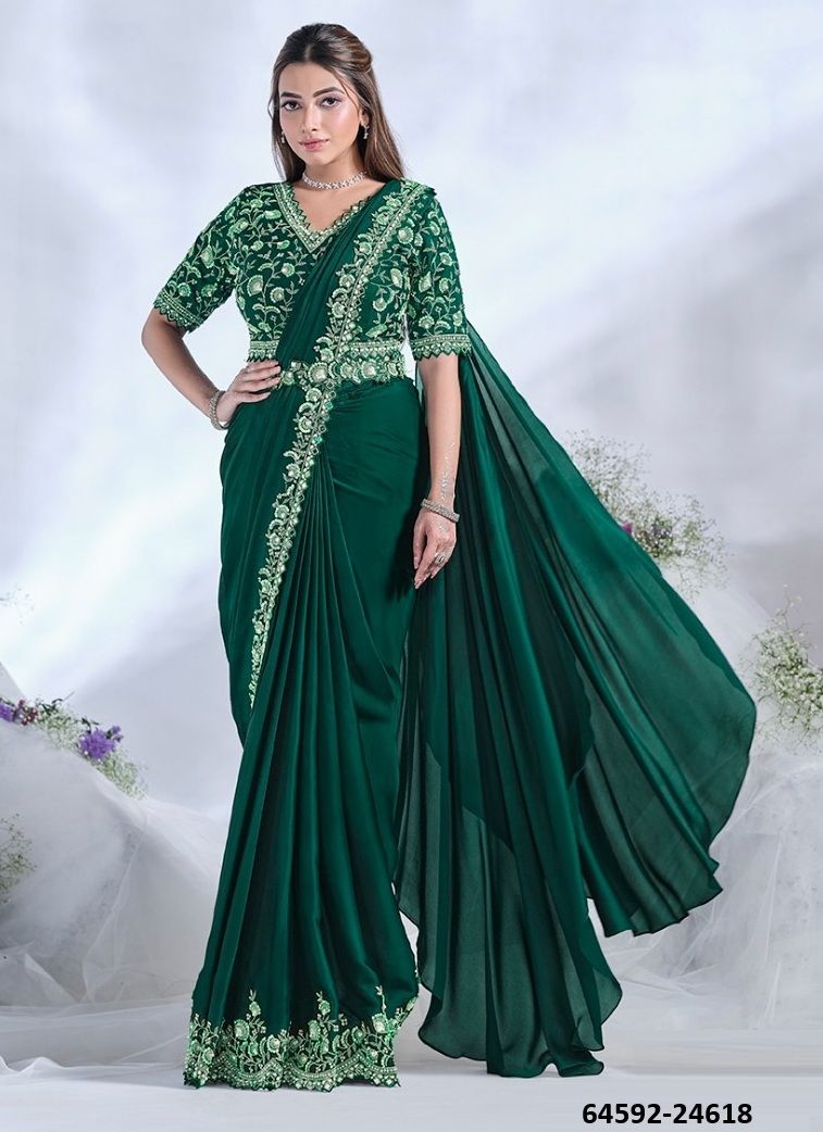 AURA 24600 - Catalog # 64592 (Set of 11 Sarees)