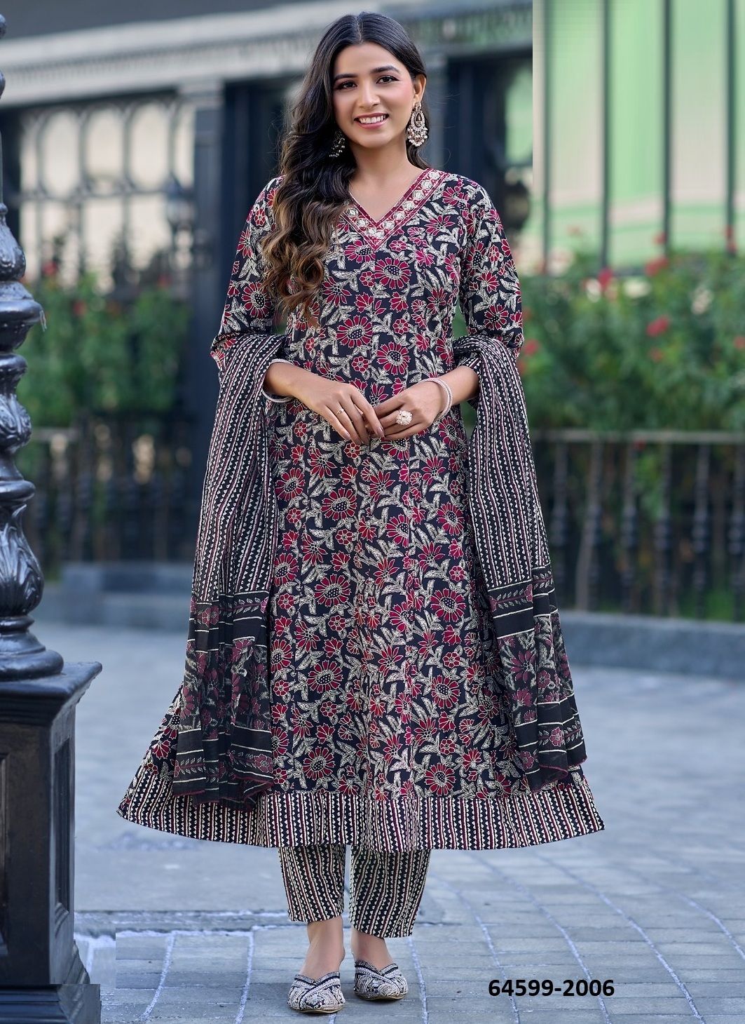 ANARKALI 2 - Catalog # 64599 (Set of 8 Readymade Salwar Suits)