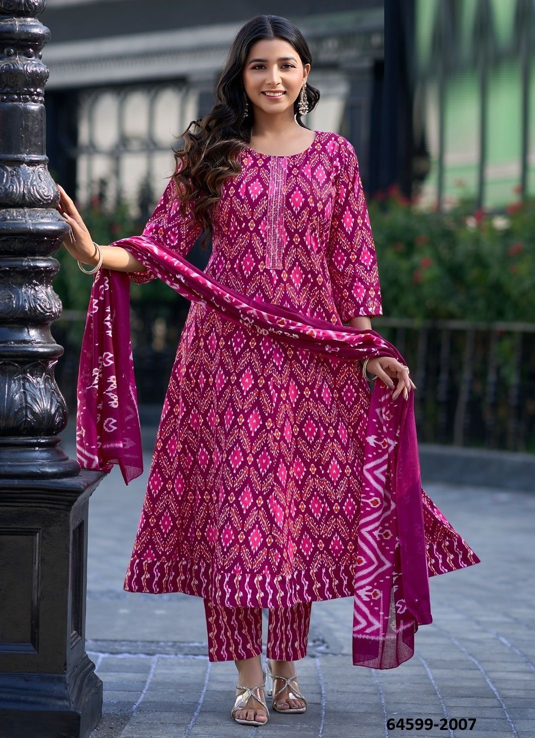 ANARKALI 2 - Catalog # 64599 (Set of 8 Readymade Salwar Suits)